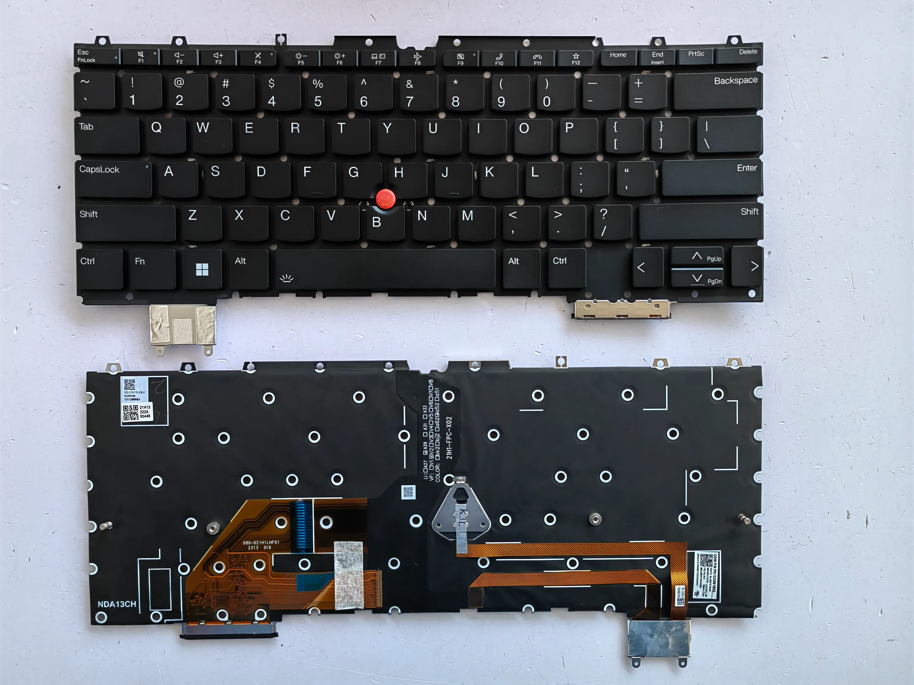 Picture of Laptop US keyboard forNew Replacement Keyboard Laptop For IBM Z13 BLACK With Point Backlit US US Layout